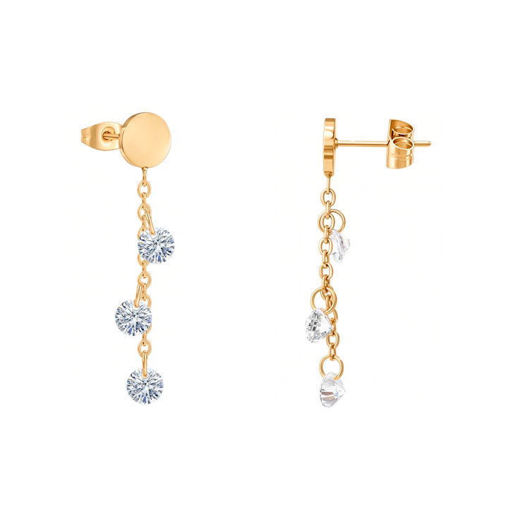 Aretes Acero Glow Drop