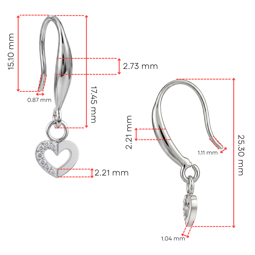 Aretes Acero Vera