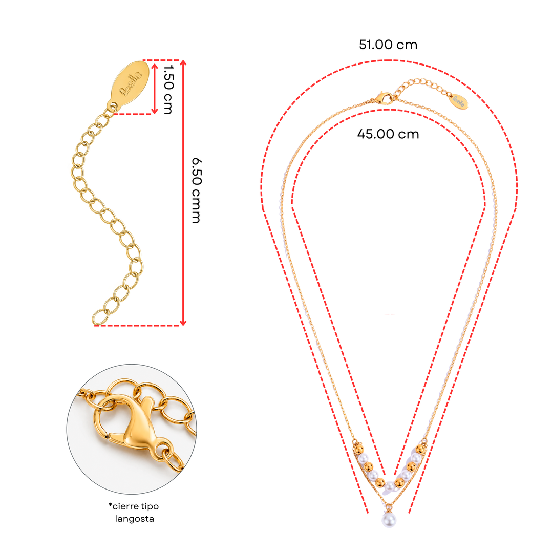 Collar Acero Esther