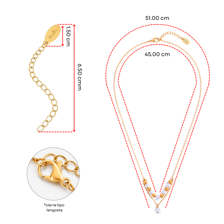 Collar Acero Esther