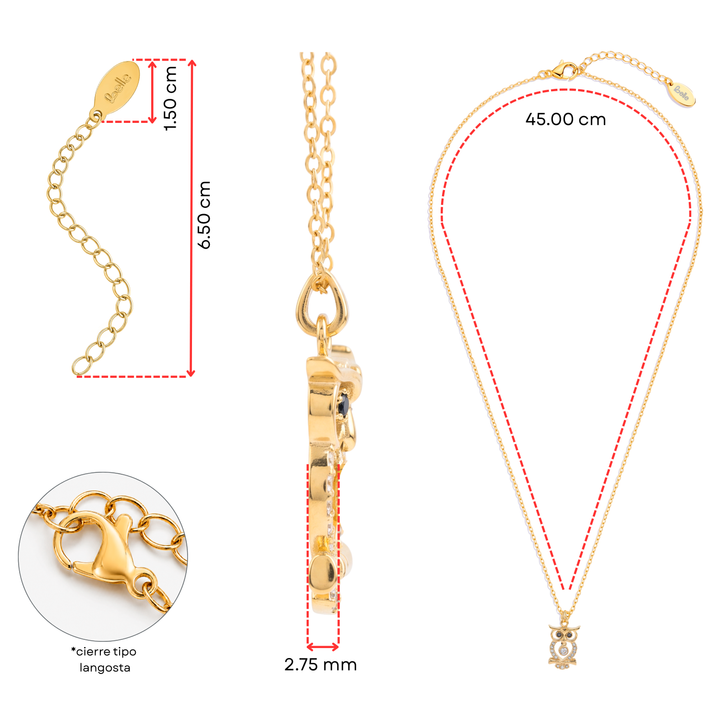 Collar Acero Atenea