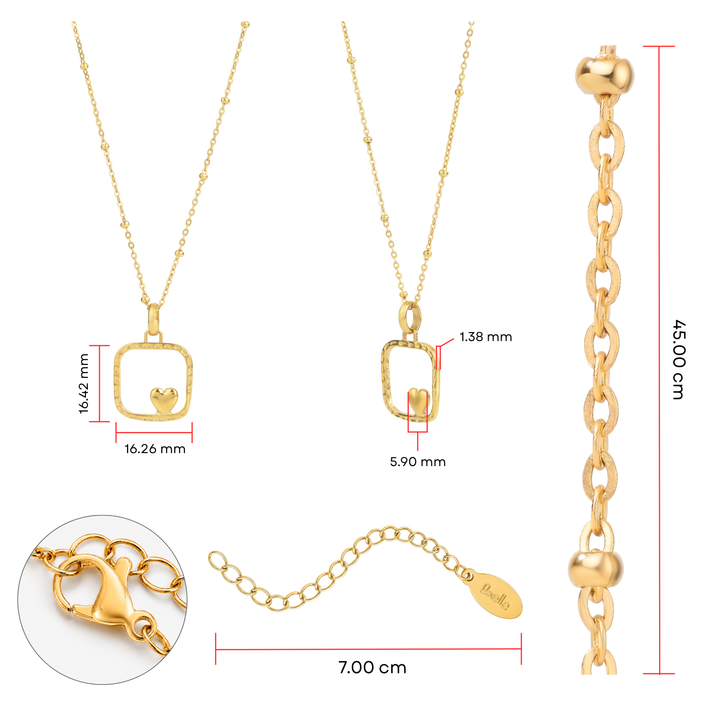 Collar Acero Say Love