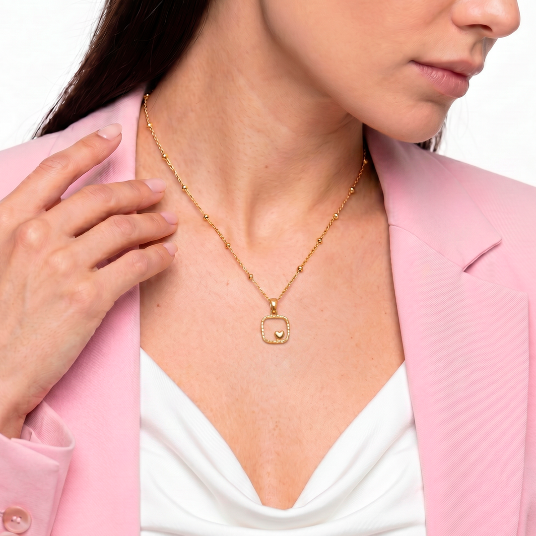 Collar Acero Say Love