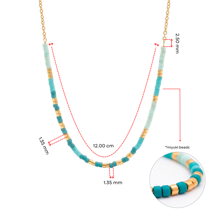 Collar Acero Ibiza Sun