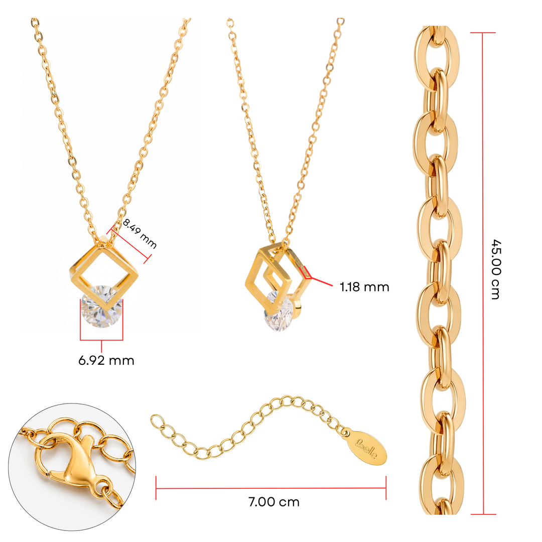 Collar Acero Liliana