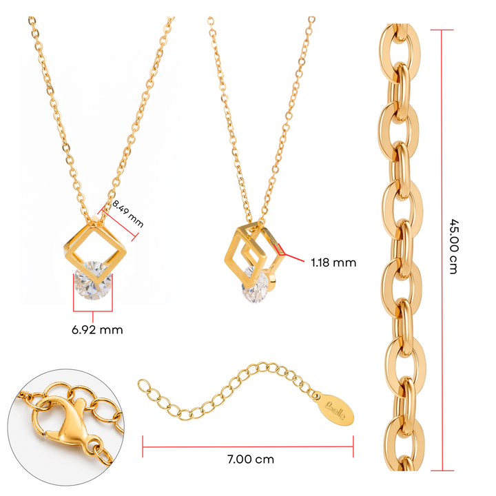 Collar Acero Liliana