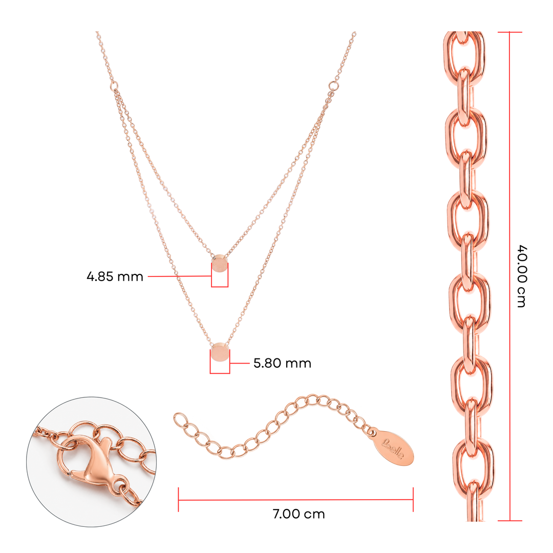 Collar Acero Brooklyn Rose