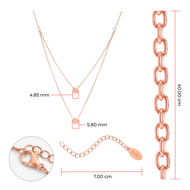 Collar Acero Brooklyn Rose
