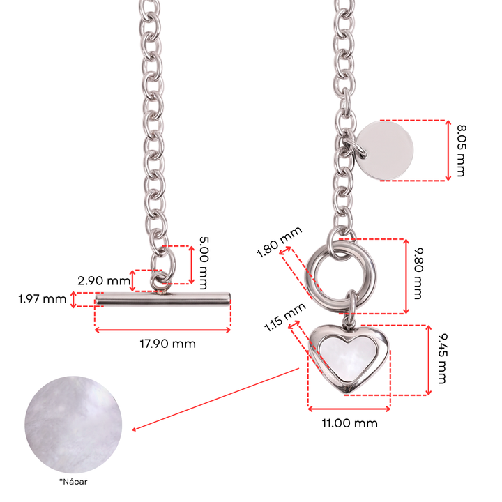 Collar Acero Prestigio