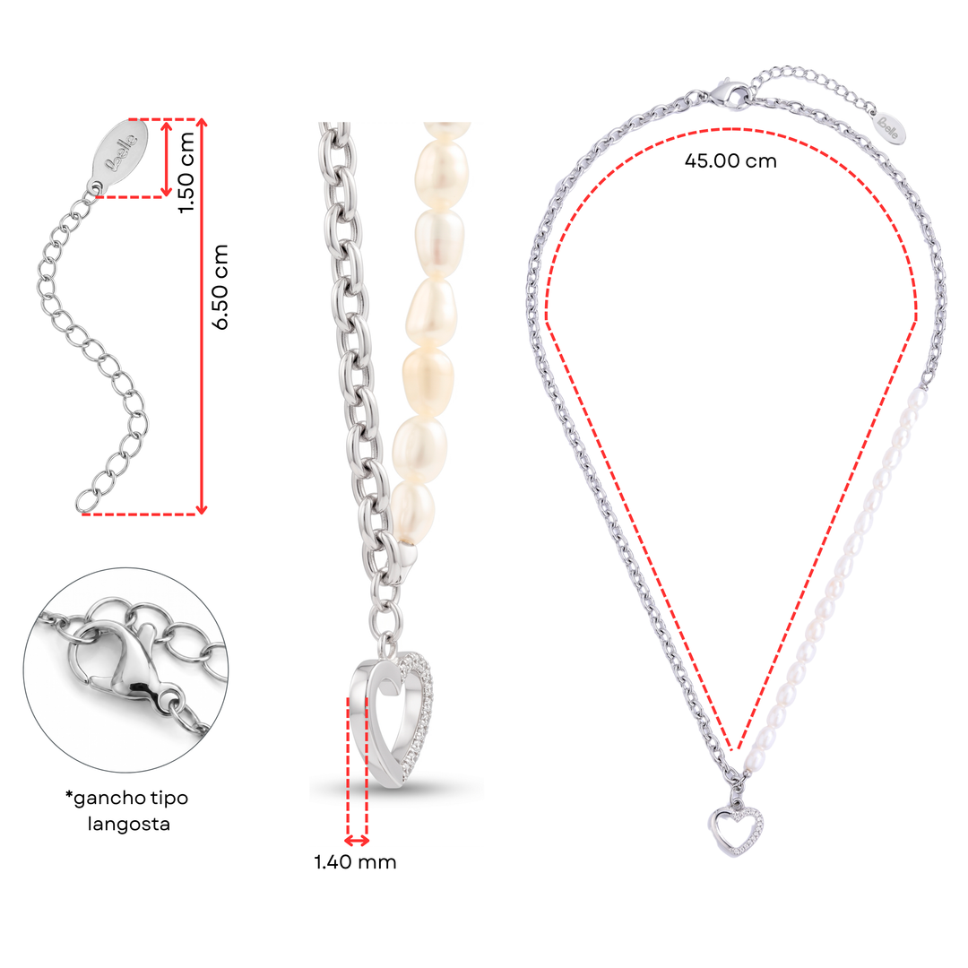 Collar Acero Grand Amor