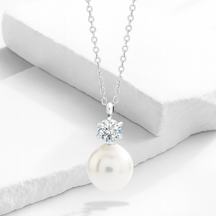 Collar Acero en Baño de Oro Doble Destello