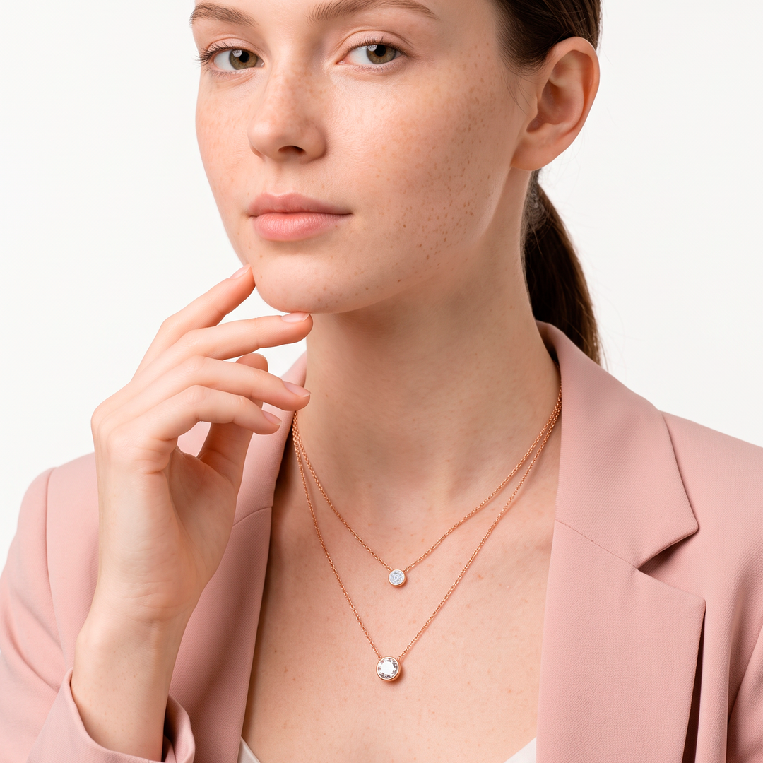 Collar Acero Brooklyn Rose