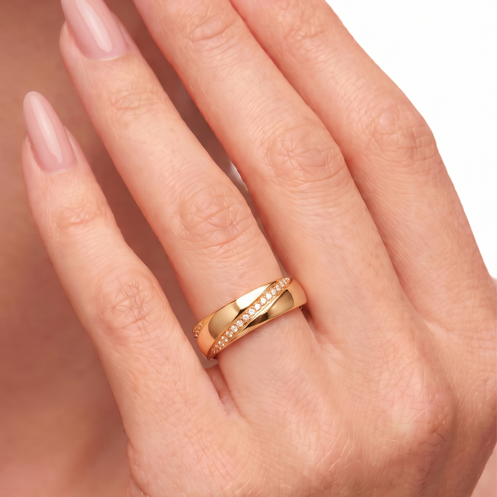Anillo Acero Eternal - Mujer