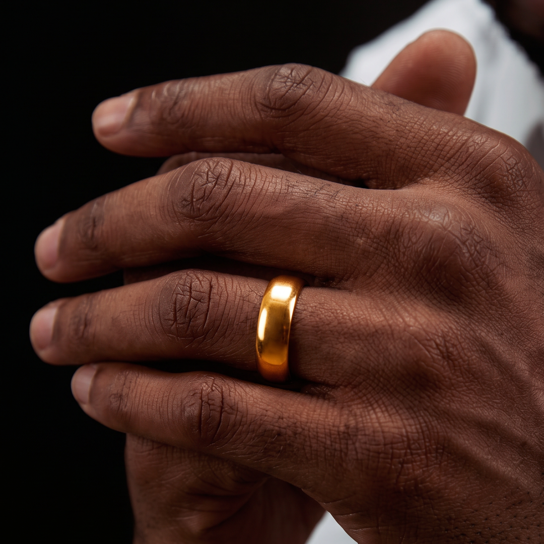 Anillo Acero Comfort - Hombre