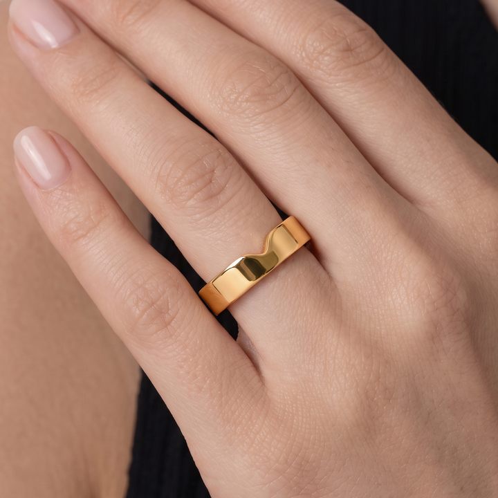 Anillo Acero Minimal Band