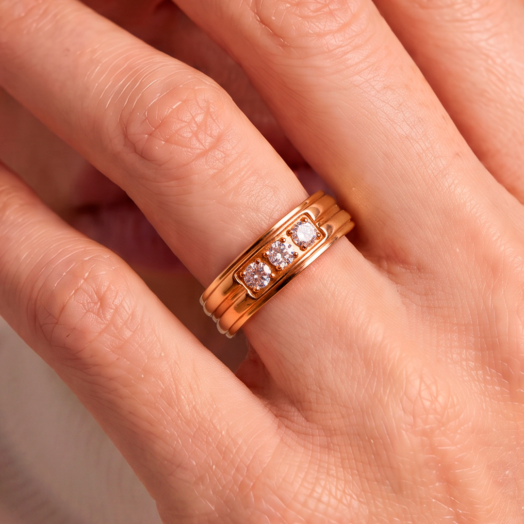 Anillo Acero Pure Love - Mujer