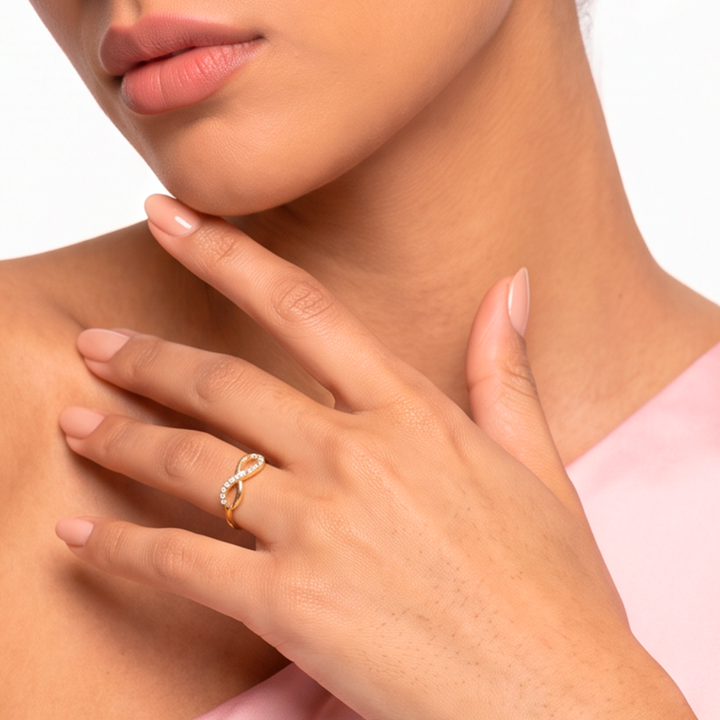 Anillo Plata 925 Promise Infinnia