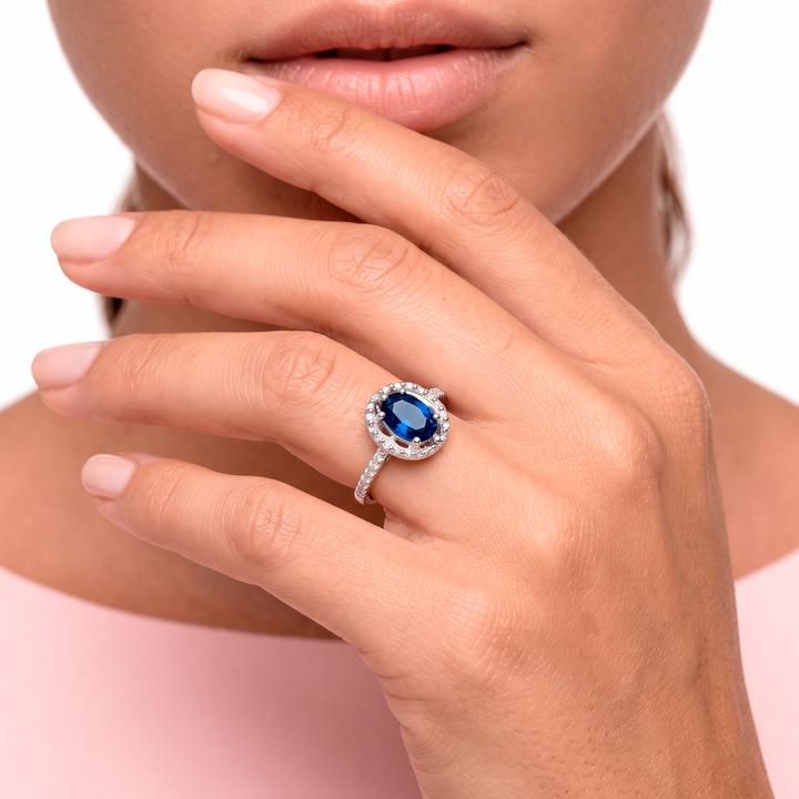 Anillo Plata 925 Lady Di