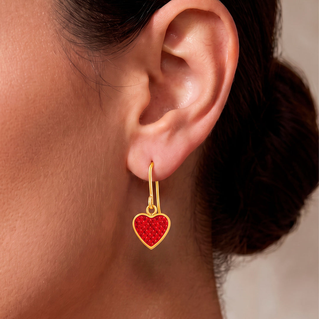 Aretes Acero Agatha