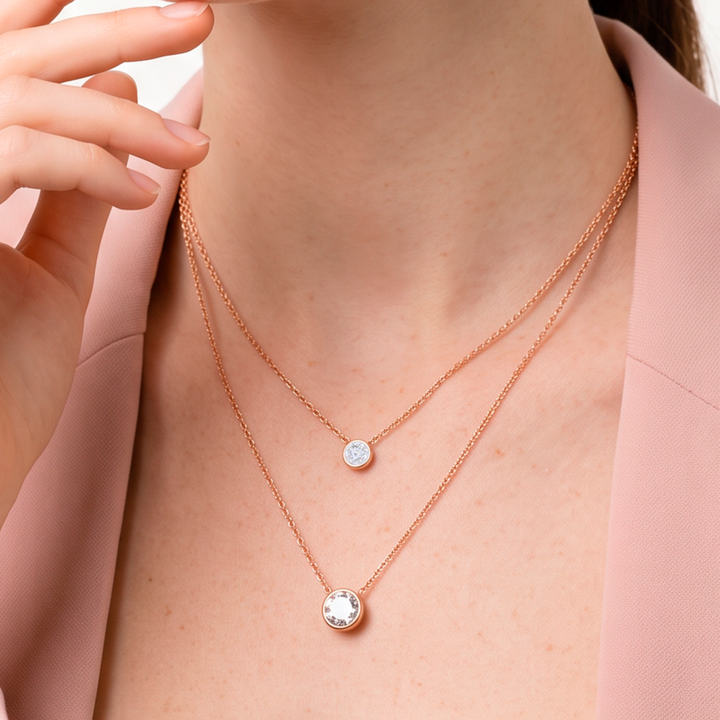 Collar Acero Brooklyn Rose