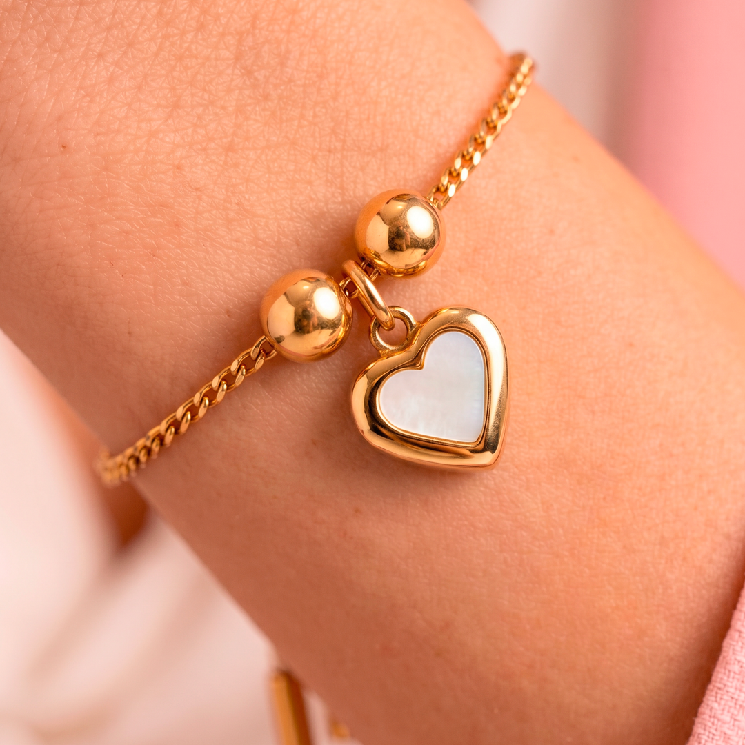 Pulsera Acero Irises Gold