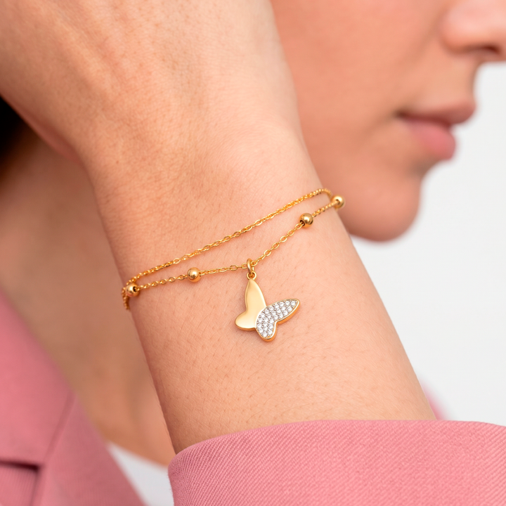 Pulsera Acero Monarca