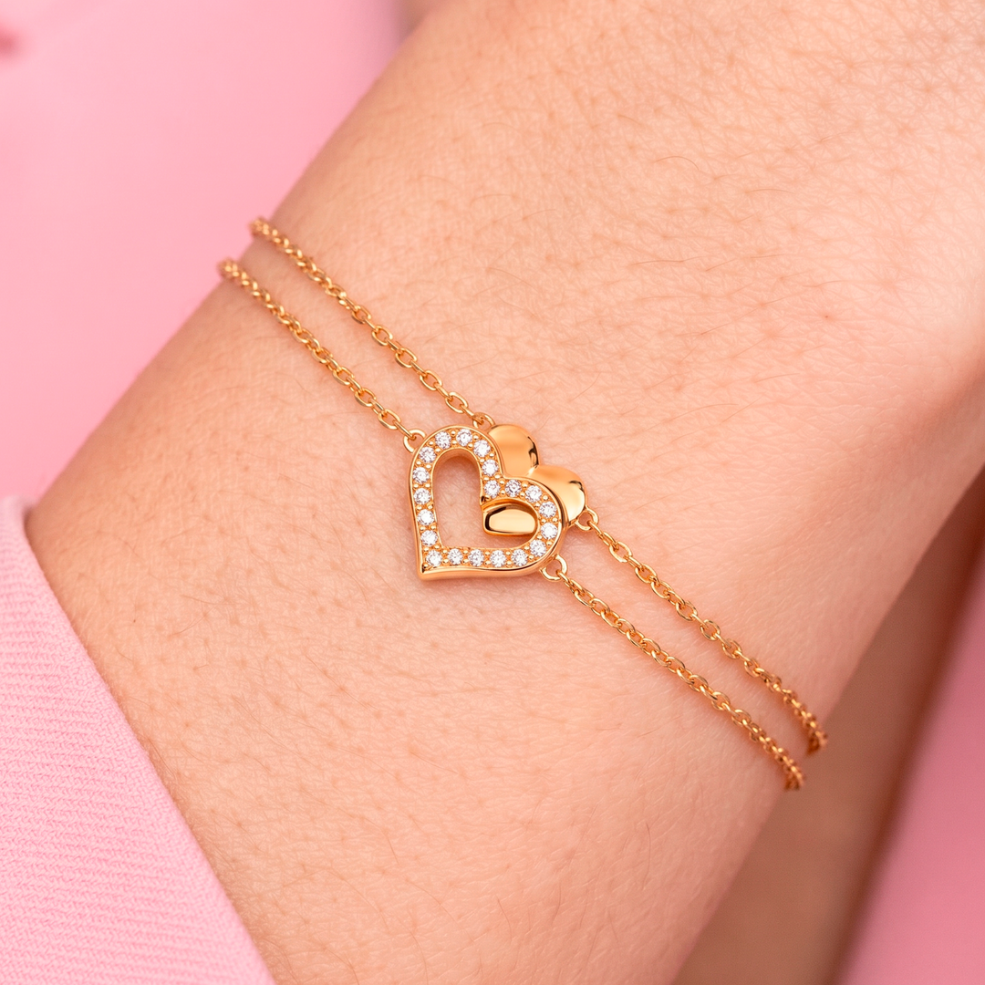 Pulsera Acero Doble Latido