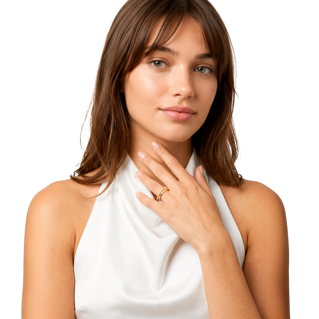 Anillo Acero Livia