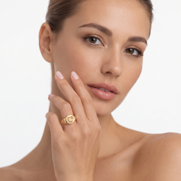 Anillo Acero Astral