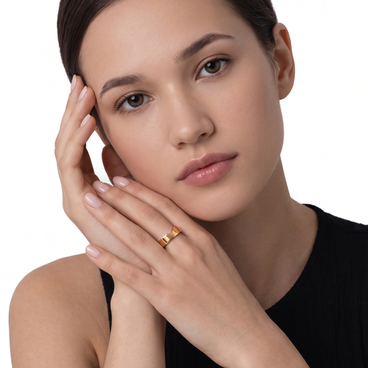 Anillo Acero Minimal Band