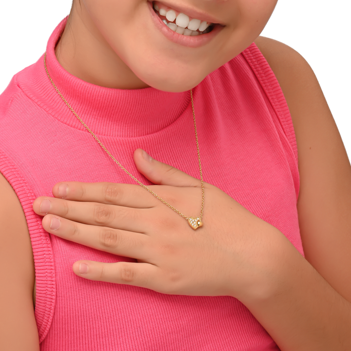 Collar Acero Mini Heart