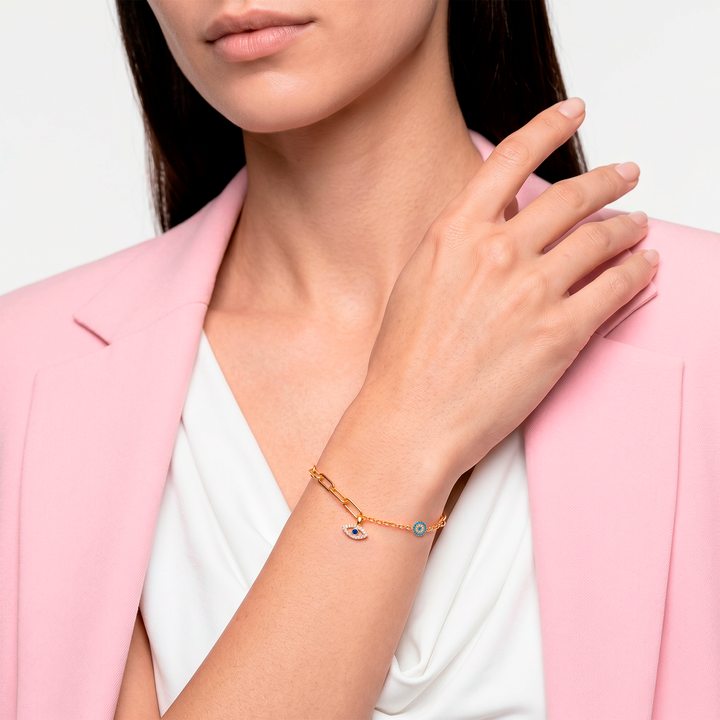 Pulsera Acero Ojo Cósmico