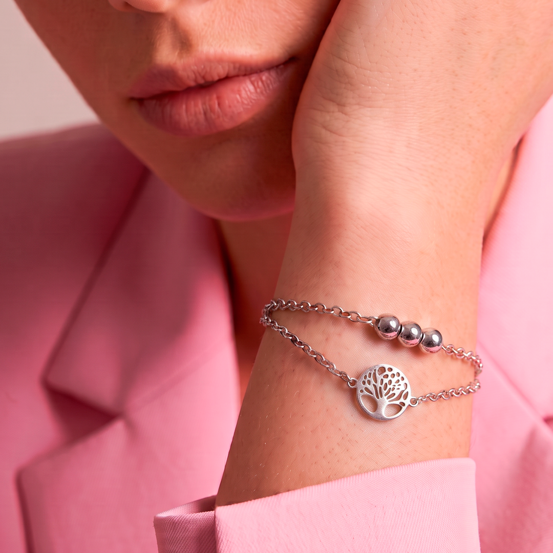 Pulsera Acero Nido Vital