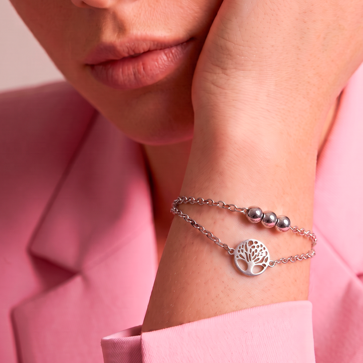Pulsera Acero Nido Vital