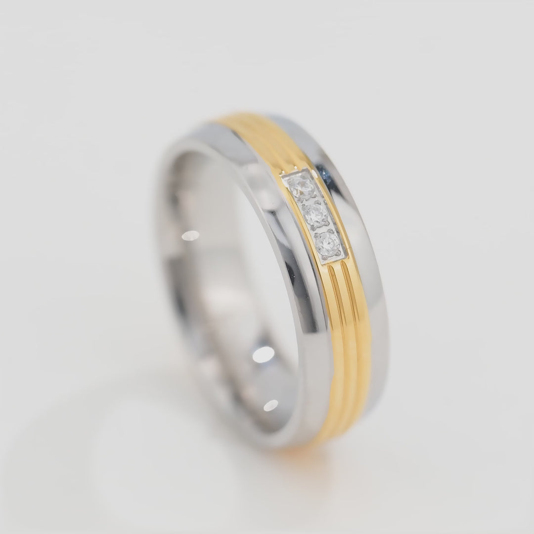 Anillo Acero Elegance - Mujer
