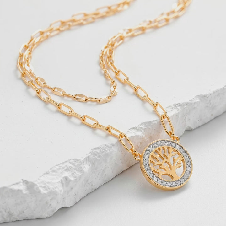 Collar Acero Alba Tree