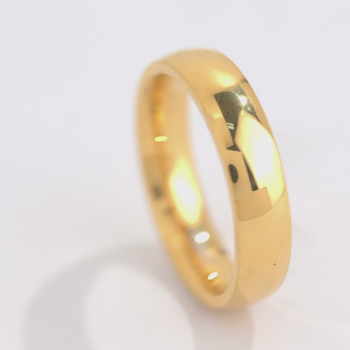 Anillo Acero Comfort - Hombre