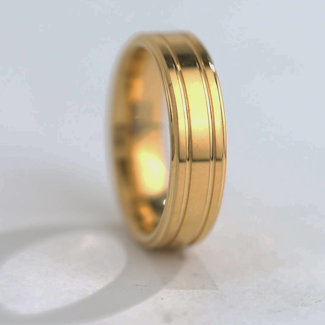 Anillo Tungsteno Eternidad - Hombre