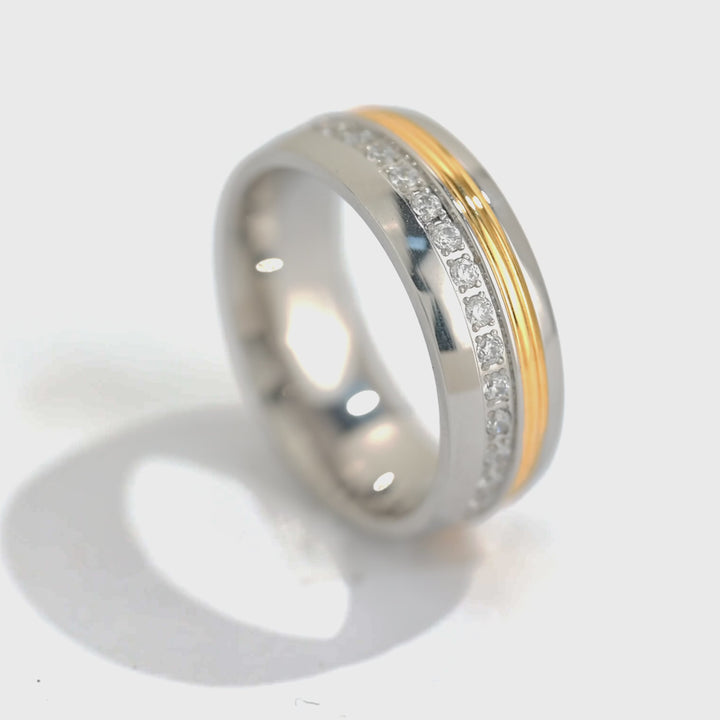 Anillo Acero Esencial - Mujer