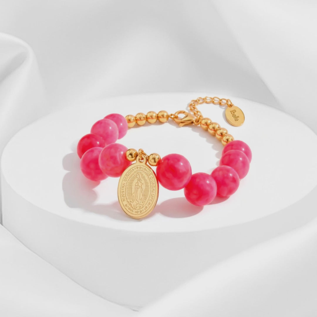 Pulsera Acero Devoción Guadalupe