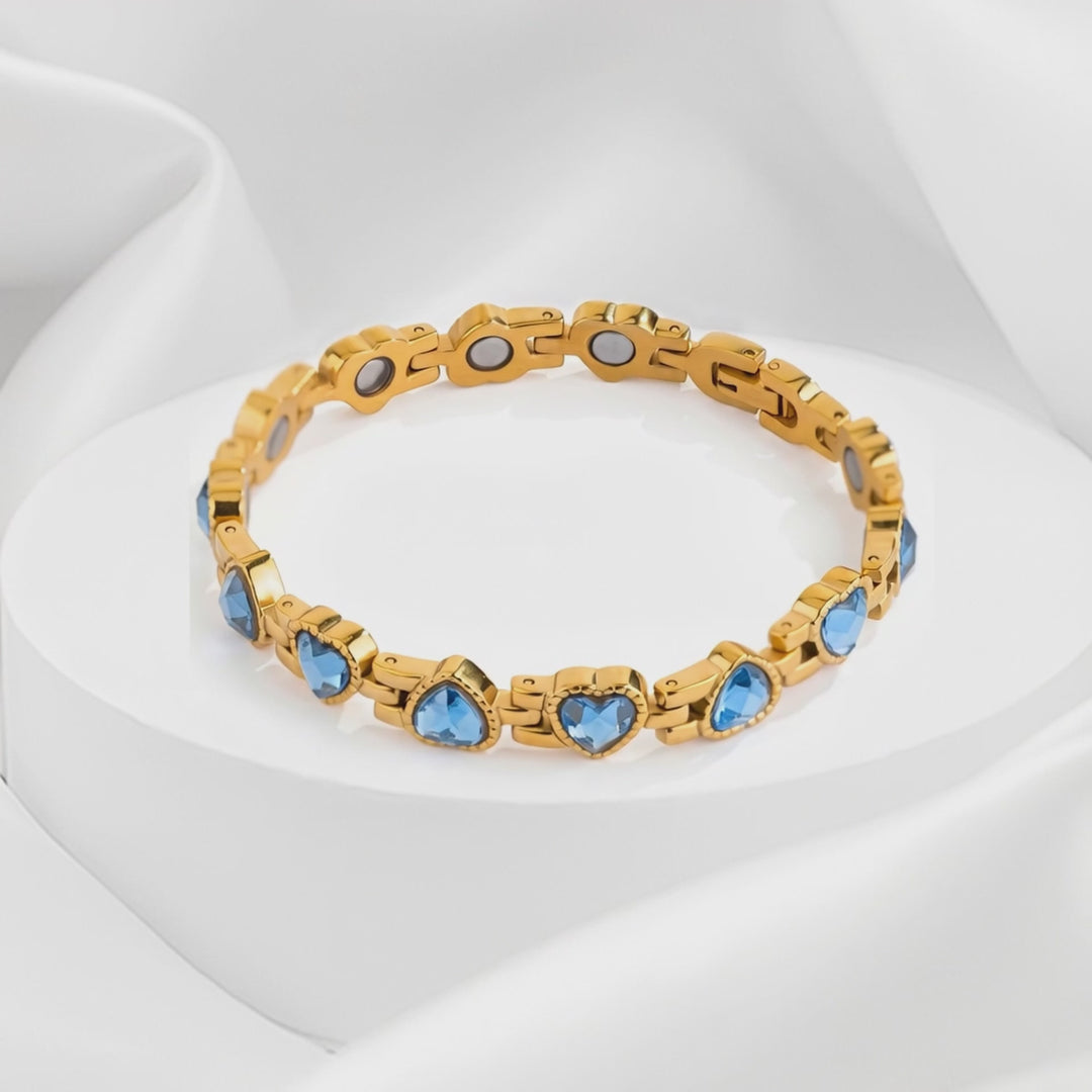 Pulsera Acero Heart Ocean