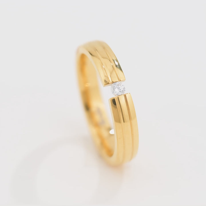 Anillo Acero Romantic - Mujer