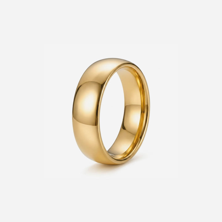 Anillo Tungsteno Satinado - Hombre