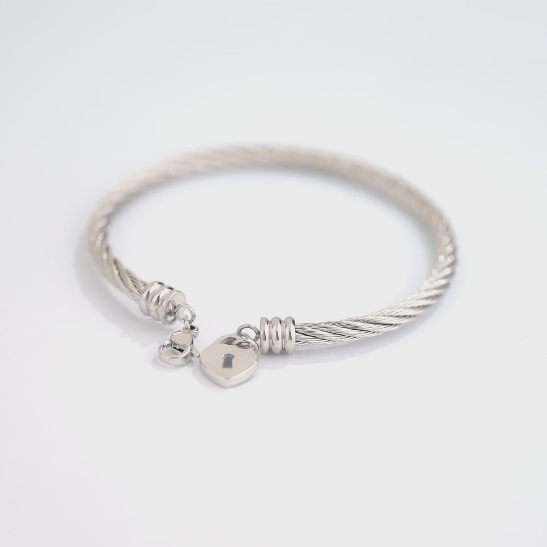 Pulsera Acero En tú Corazón
