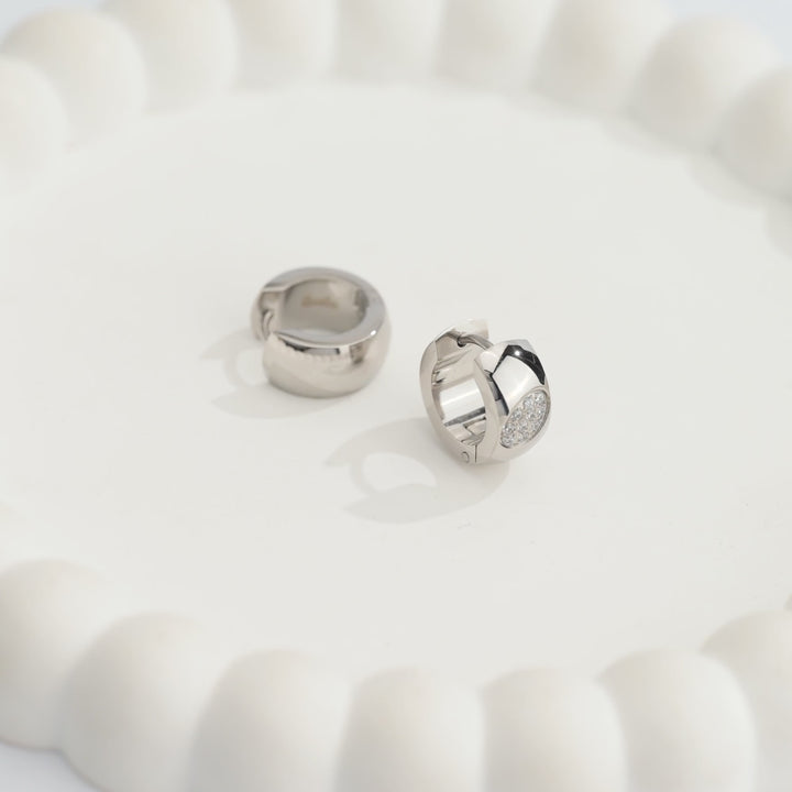 Aretes Acero Stellar Hoops