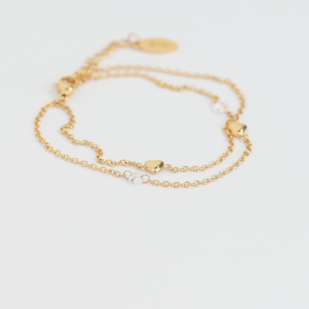 Pulsera Acero Corazón Latente