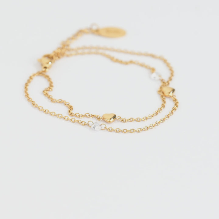Pulsera Acero Corazón Latente