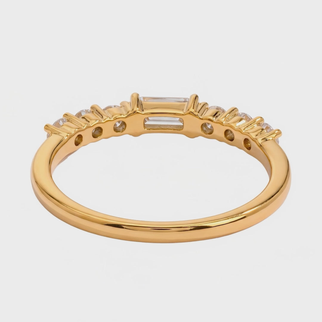 Anillo Acero Éternité