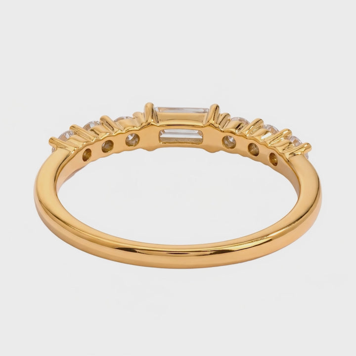 Anillo Acero Éternité