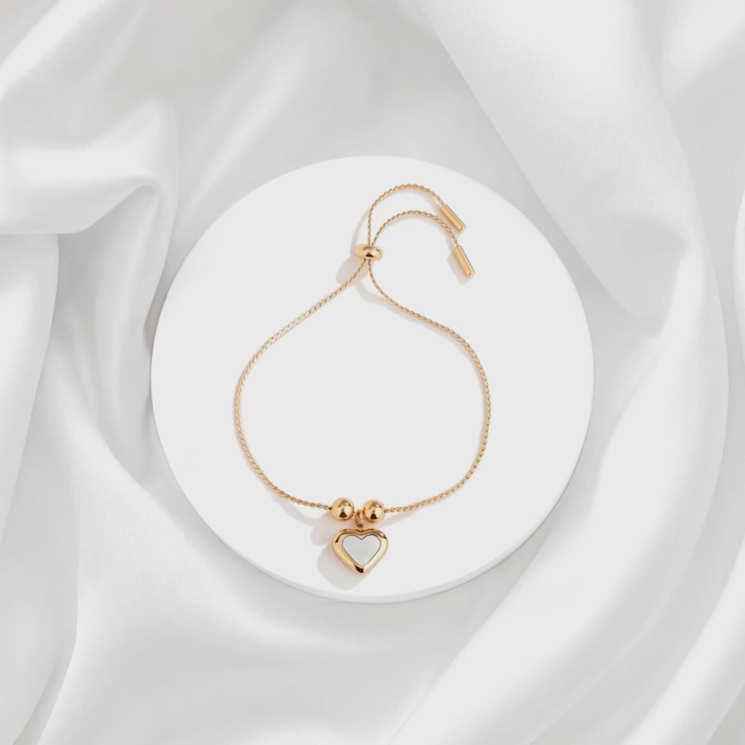 Pulsera Acero Irises Gold